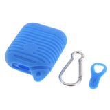 Maxbell Silicone Protective Cover and Charging Skin Case for AirPods Blue (Pack of 1) - Aladdin Shoppers