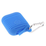 Maxbell Silicone Protective Cover and Charging Skin Case for AirPods Blue (Pack of 1) - Aladdin Shoppers