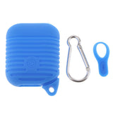 Maxbell Silicone Protective Cover and Charging Skin Case for AirPods Blue (Pack of 1) - Aladdin Shoppers