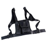 Maxbell Radio Chest Harness Chest Front Pack Pouch Holster Vest Rig for Two Way Radio Walkie Talkie - Aladdin Shoppers