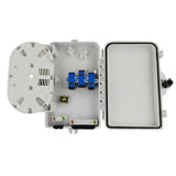Maxbell Maxbell 6 Core FTTH Fiber Optic Distribution Box, ABS Outdoor FTTH Terminal Box