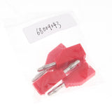 Maxbell 5Pieces 4mm Banana Plug For Test Probes Instrument Meter Connector Red - Aladdin Shoppers