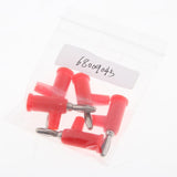 Maxbell 5Pieces Double Insert Copper Banana jack Socket 4mm Banana Plug Connector Red - Aladdin Shoppers