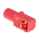 Maxbell Nickel Plated Banana Female Jack Panel Mount Socket Adapter for 4mm Banana Plugs 1000V, Red - Aladdin Shoppers