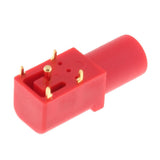 Maxbell Nickel Plated Banana Female Jack Panel Mount Socket Adapter for 4mm Banana Plugs 1000V, Red - Aladdin Shoppers