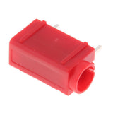 Maxbell 4mm Banana Jack Panel Mount Stacking Socket Terminal Connector 30V-60V 24A Red - Aladdin Shoppers