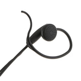 Maxbell Dual 3.5mm Plug Monaural Earhook Hanging Headset, Hands-Free Call Center Headphone with Noise Canceling Mic - Aladdin Shoppers
