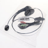 Maxbell Professional Telephone Headset Clear Voice Noise Cancellation Customer Service Wired Head-Mounted Monaural 3.5mm Headphone Jack for Call Center - Aladdin Shoppers
