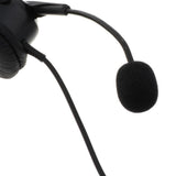Maxbell Professional Telephone Headset Clear Voice Noise Cancellation Customer Service Wired Head-Mounted Monaural 3.5mm Headphone Jack for Call Center - Aladdin Shoppers