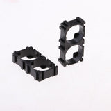 Maxbell 10pcs 18650 Battery Cell Spacer Radiating Shell Plastic Heat Black Holder - Aladdin Shoppers