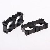 Maxbell 10pcs 18650 Battery Cell Spacer Radiating Shell Plastic Heat Black Holder - Aladdin Shoppers