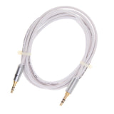 3.5mm Stereo Audio Cable Male To Male For PC IPod MP3 CAR 2meter - Aladdin Shoppers