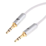 3.5mm Stereo Audio Cable Male To Male For PC IPod MP3 CAR 2meter - Aladdin Shoppers