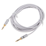 3.5mm Stereo Audio Cable Male To Male For PC IPod MP3 CAR 3meter - Aladdin Shoppers