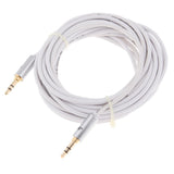 3.5mm Stereo Audio Cable Male To Male For PC IPod MP3 CAR 5meter - Aladdin Shoppers