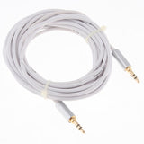 3.5mm Stereo Audio Cable Male To Male For PC IPod MP3 CAR 5meter - Aladdin Shoppers