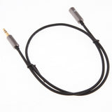 3.5mm Extension Audio Male To Female Headphone Cable 0.5m - Aladdin Shoppers