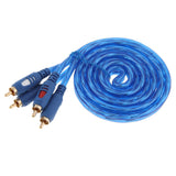 5ft RCA Extension Cable 2 RCA Male To 2 RCA Male Audio Video Extension Cord for TVs/DVD Players/VCRs, etc. - Aladdin Shoppers