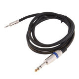 6.35mm 1/4 Male to 3.5mm 1/8 Male TRS Stereo Audio Cable for Amplifiers - Aladdin Shoppers