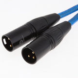 1/8 Inch to Dual XLR Stereo Splitter Y Audio Cable (3.3FT) - Male 3.5mm Phono Mono to XLR Male Connector Wire Cord Plug Jack - Aladdin Shoppers