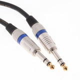 6.5mm Jack Audio Cable 6.35 Jack Male to Male Aux Cord for Guitar Mixer - Aladdin Shoppers