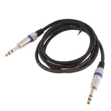 6.5mm Jack Audio Cable 6.35 Jack Male to Male Aux Cord for Guitar Mixer - Aladdin Shoppers