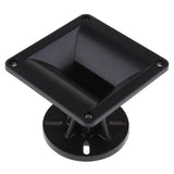 Maxbell 120x120mm Flat Mouth 25mm Throat Loudspeaker Horn Tweeter for Home Audio Amplifier Speaker, Long-throw Distance - Aladdin Shoppers