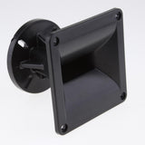 Maxbell 120x120mm Flat Mouth 25mm Throat Loudspeaker Horn Tweeter for Home Audio Amplifier Speaker, Long-throw Distance - Aladdin Shoppers