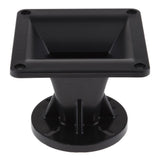 Maxbell 120x120mm Flat Mouth 25mm Throat Loudspeaker Horn Tweeter for Home Audio Amplifier Speaker, Long-throw Distance - Aladdin Shoppers