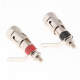 Maxbell 2x Pure Copper Binding Post Terminal Speaker Amplifier Banana Plug Connector - Aladdin Shoppers