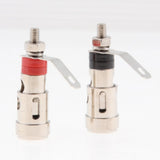 Maxbell 2x Pure Copper Binding Post Terminal Speaker Amplifier Banana Plug Connector - Aladdin Shoppers