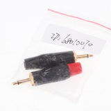 Maxbell 2x 3.5mm 1/8inch Mono Audio Male Plug Jack Connector Solder - Aladdin Shoppers