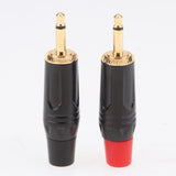 Maxbell 2x 3.5mm 1/8inch Mono Audio Male Plug Jack Connector Solder - Aladdin Shoppers