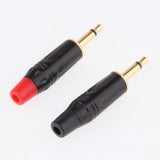 Maxbell 2Pieces 3.5mm Mono Male Repair Earphones Audio Solder Jack Plug Adapter - Aladdin Shoppers