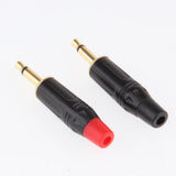 Maxbell 2Pieces 3.5mm Mono Male Repair Earphones Audio Solder Jack Plug Adapter - Aladdin Shoppers