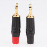 Maxbell 2x 3.5mm 1/8inch 3Pole Audio Male Plug Jack Connector Solder - Aladdin Shoppers