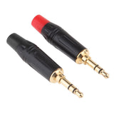 Maxbell 2Pieces 3.5mm 3Pole Male Repair Earphones Audio Solder Jack Plug Adapter - Aladdin Shoppers