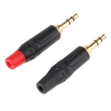 Maxbell 2Pieces 3.5mm 3Pole Male Repair Earphones Audio Solder Jack Plug Adapter - Aladdin Shoppers