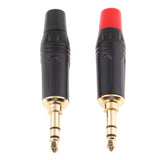Maxbell 2Pieces 3.5mm 3Pole Male Repair Earphones Audio Solder Jack Plug Adapter - Aladdin Shoppers