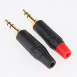 Maxbell 2Pieces 3.5mm 3Pole Male Repair Earphones Audio Solder Jack Plug Adapter - Aladdin Shoppers