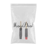 Maxbell 2Pieces 6.35mm 1/4inch 3Pole Wire Connector Male Jack Plug Adapter Solder Connector - Aladdin Shoppers