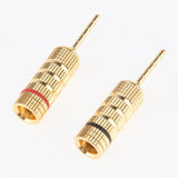 2Pieces 2mm Speaker Wire Pin Plug Banana Connector Screw Lock - Aladdin Shoppers