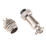 Maxbell Pair GX12 2Pins Waterproof Male Female Panel Metal Aviation Wire Connector - Aladdin Shoppers