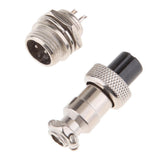 Maxbell Pair GX12 2Pins Waterproof Male Female Panel Metal Aviation Wire Connector - Aladdin Shoppers