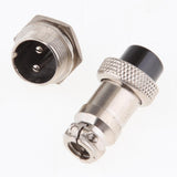 Maxbell Pair GX16 2Pins Waterproof Male Female Panel Metal Aviation Wire Connector - Aladdin Shoppers