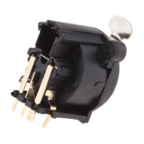 Curved 5 Pin Female XLR Chassis Mounted Socket Panel For DMX Intercom Headset - Aladdin Shoppers