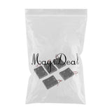 Maxbell 18650 Battery Case Holder, 5 Pcs 3 Slots x 3.7V DIY Plastic Battery Storage Box with Wire Lead for 18650 Rechargeable Battery - Aladdin Shoppers
