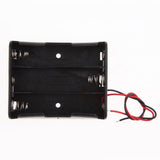 Maxbell 18650 Battery Case Holder, 5 Pcs 3 Slots x 3.7V DIY Plastic Battery Storage Box with Wire Lead for 18650 Rechargeable Battery - Aladdin Shoppers
