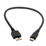 Maxbell Maxbell Type C to Micro B Cable USB-C to Micro USB Charge Sync Cord for Hard Drive