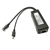 PoE power over ethernet Splitter Adapter 48V to 5V Converter Micro USB - Aladdin Shoppers